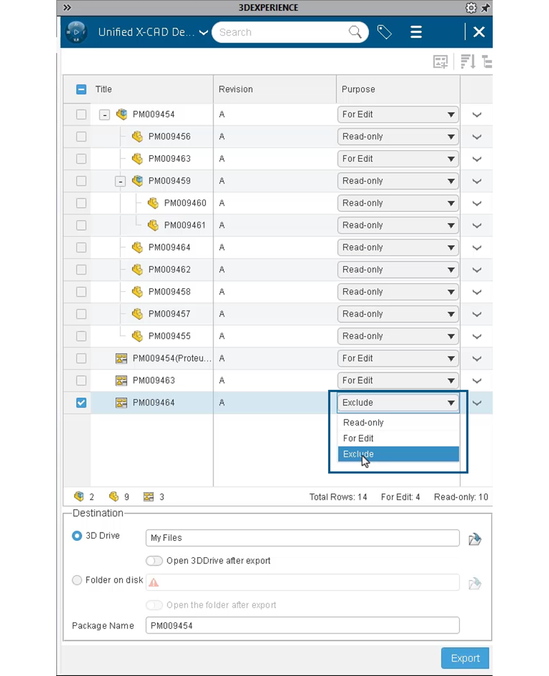 Export Package SOLIDWORKS 2025 SP3
